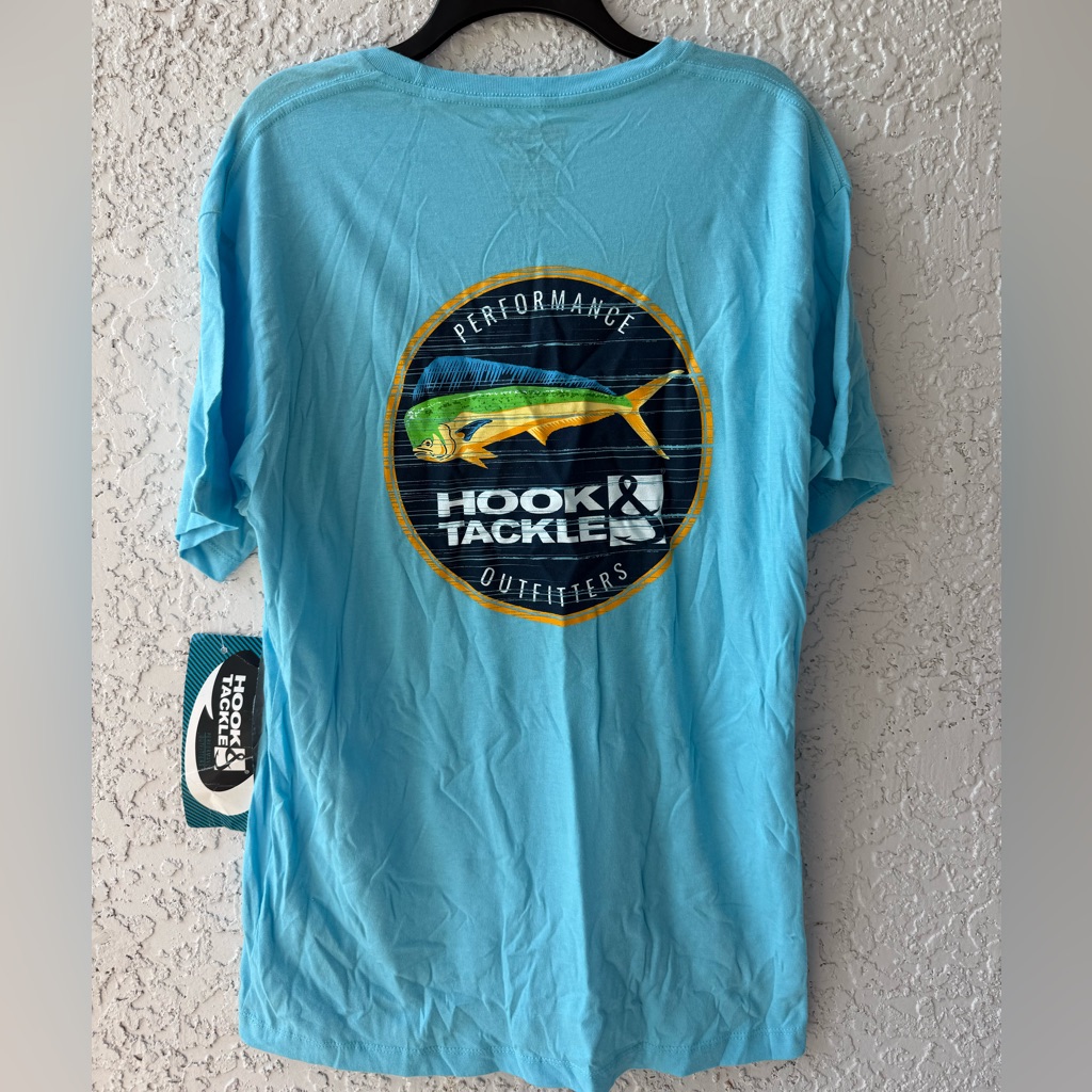 HookTackle Men&acirc;s Fishing Shirt Medium